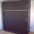 placard puertas corredizas con rieles tipo vestidor